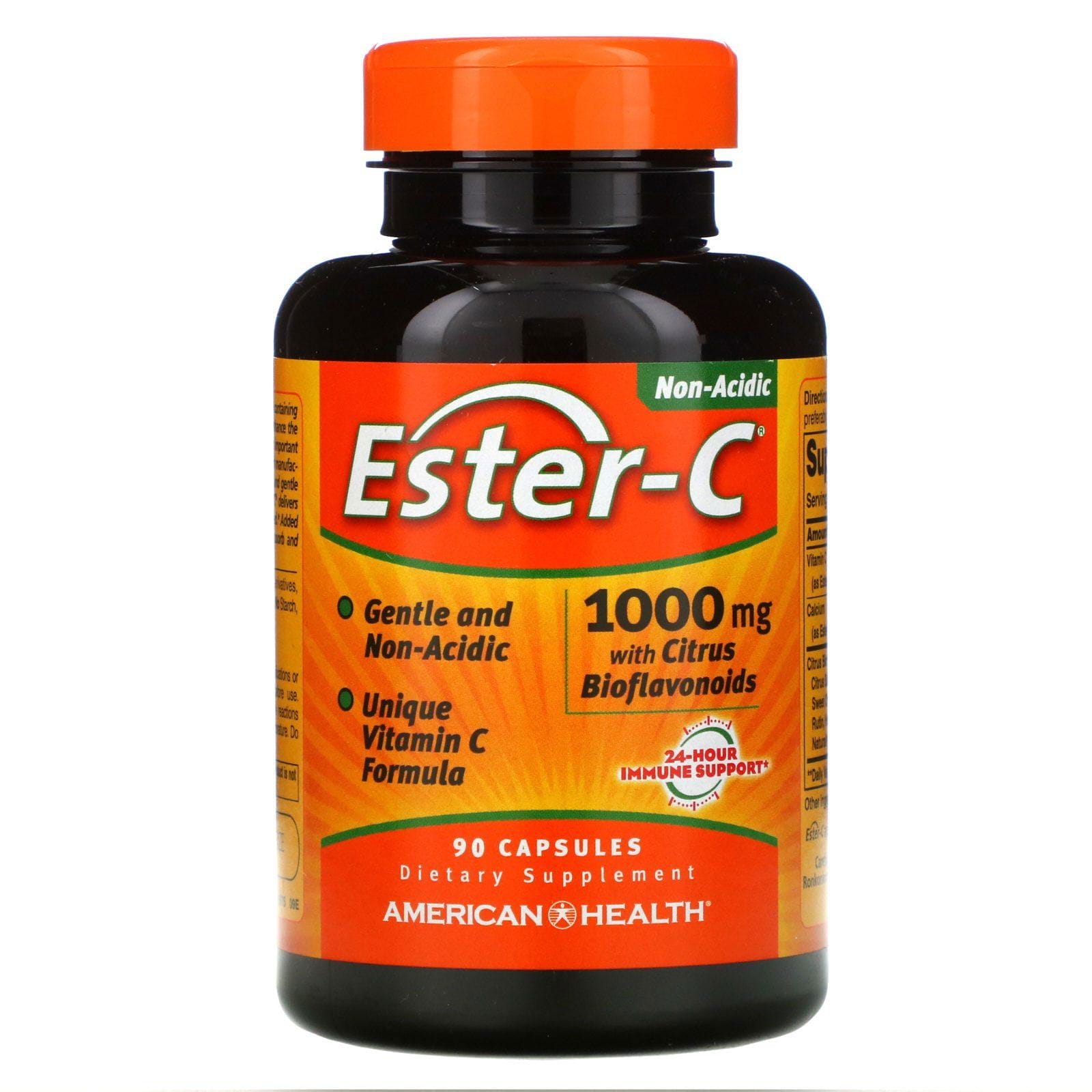 American Health, Ester-C con bioflavonoides cítricos, 1000 mg, 90 cápsulas