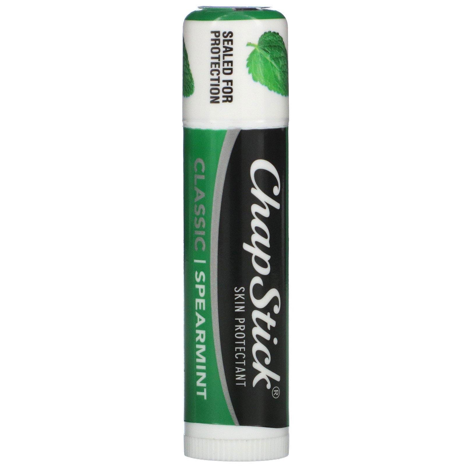 Chapstick, Bálsamo para el cuidado de labios, Protector de la piel, Hierbabuena clásica, 4 g (0,15 oz)