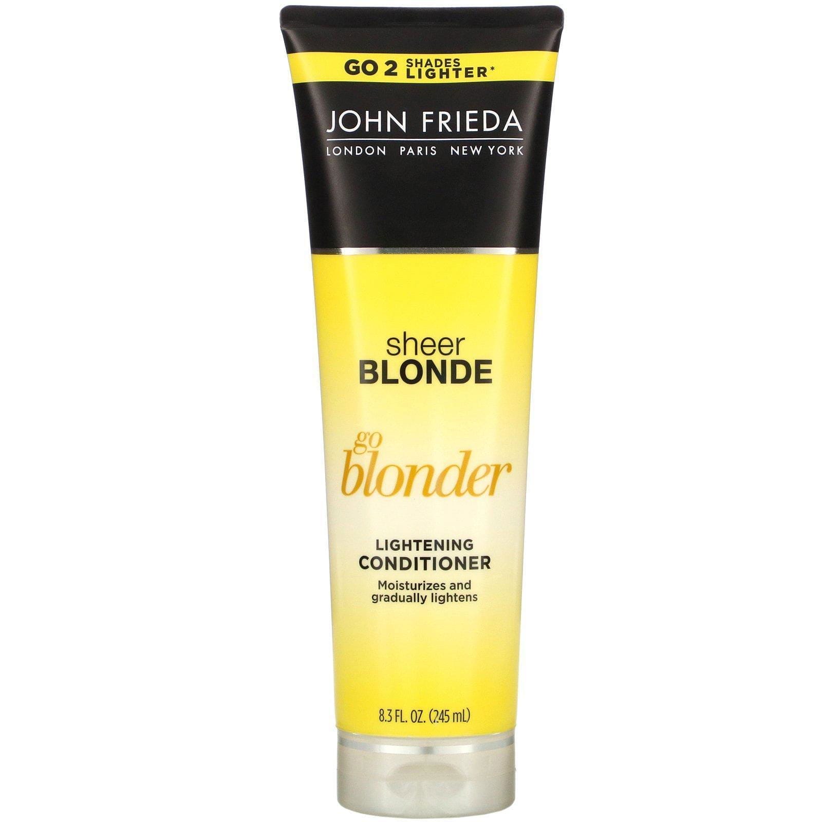 John Frieda, Sheer Blonde, Go Blonder, Acondicionador aclarante, 245 ml (8,3 oz. líq.)