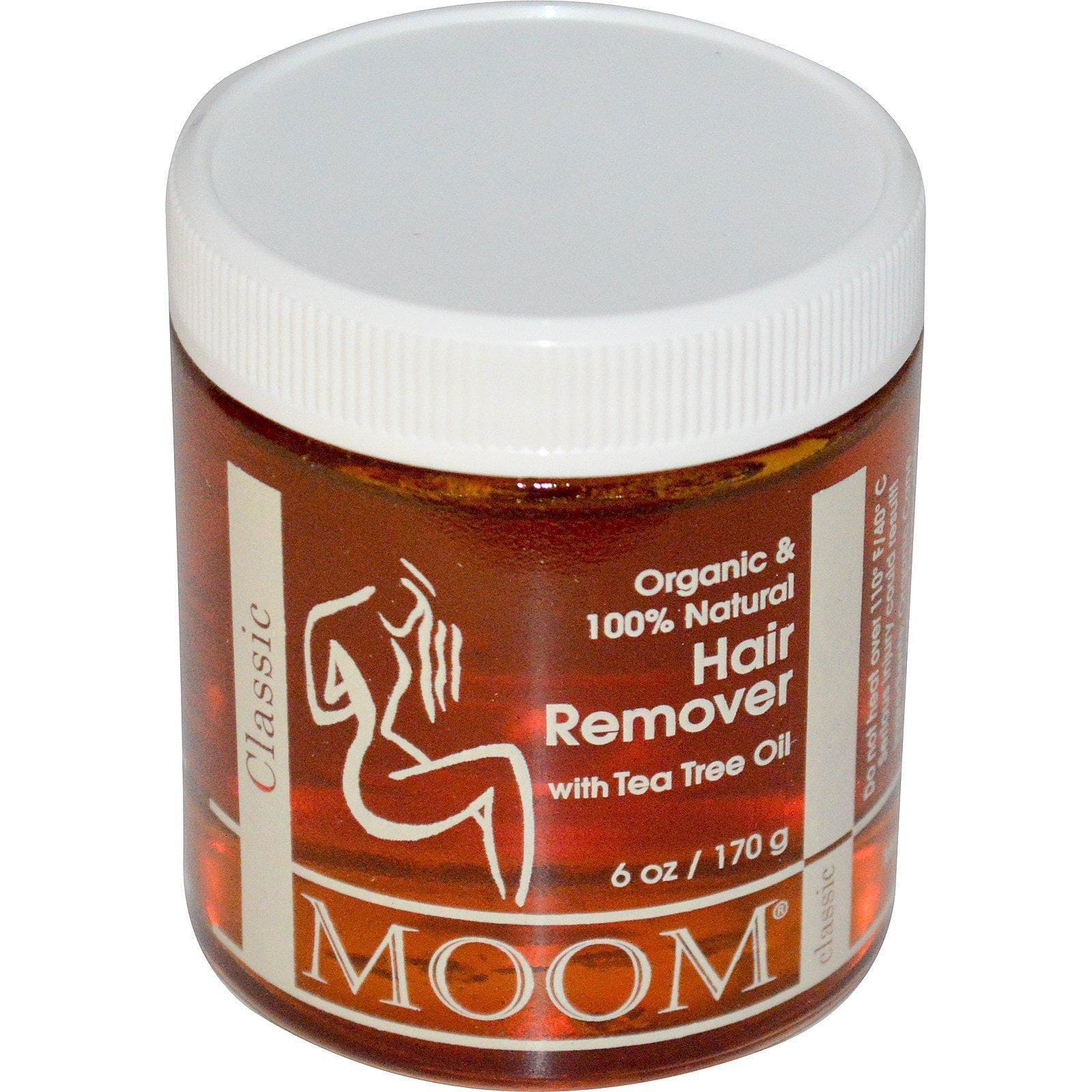 Moom, Depilador, con aceite de árbol de té, clásico, 170 g (6 oz)