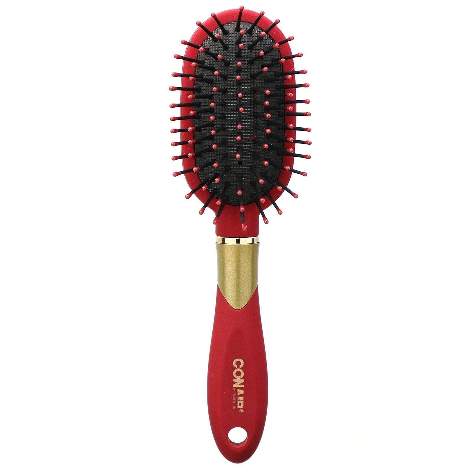 Conair, Cepillo con almohadilla para viaje, Velvet Touch, 1 cepillo