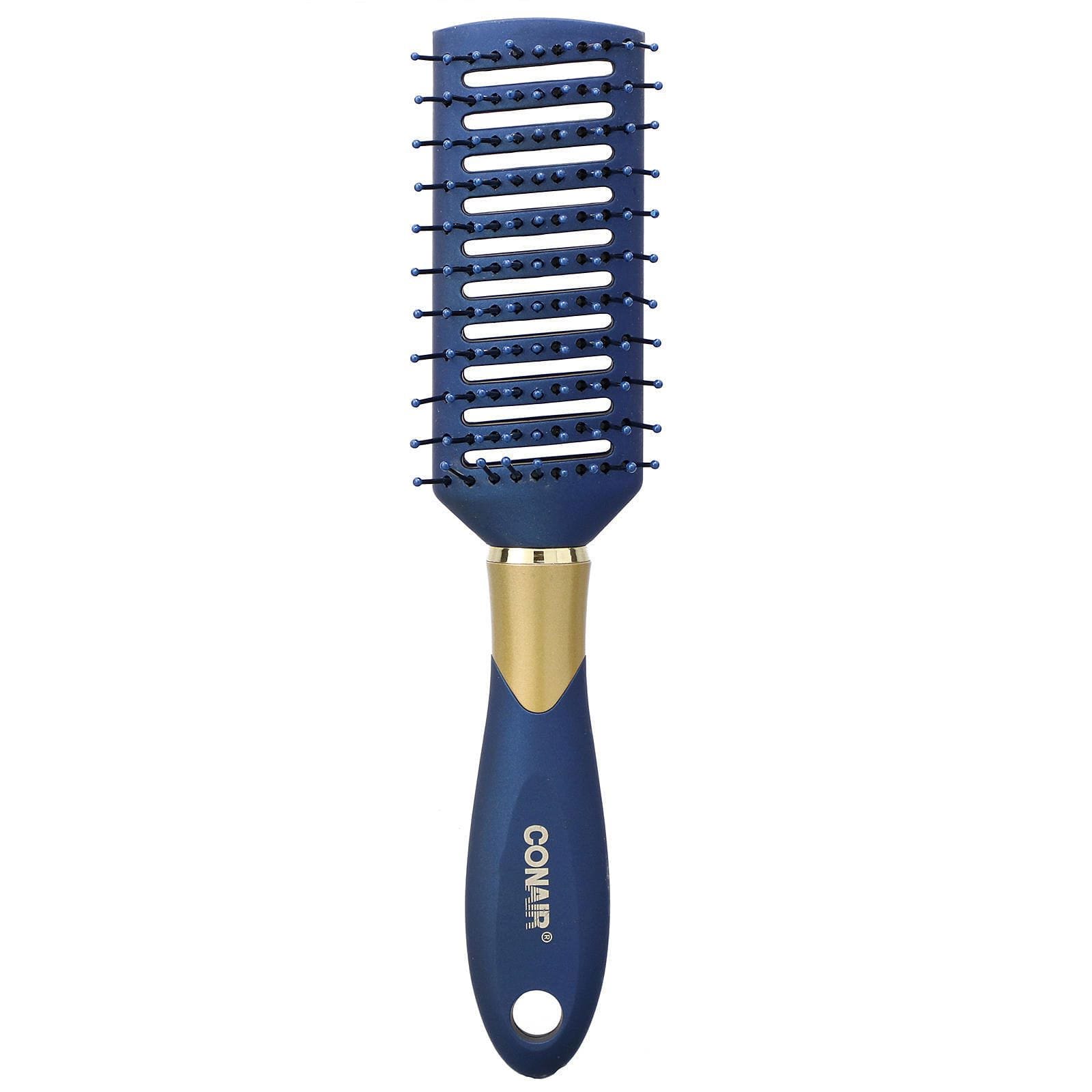 Conair, Cepillo de ventilación para secar, modelar y aumentar el volumen del cabello, Velvet Touch, 1 cepillo