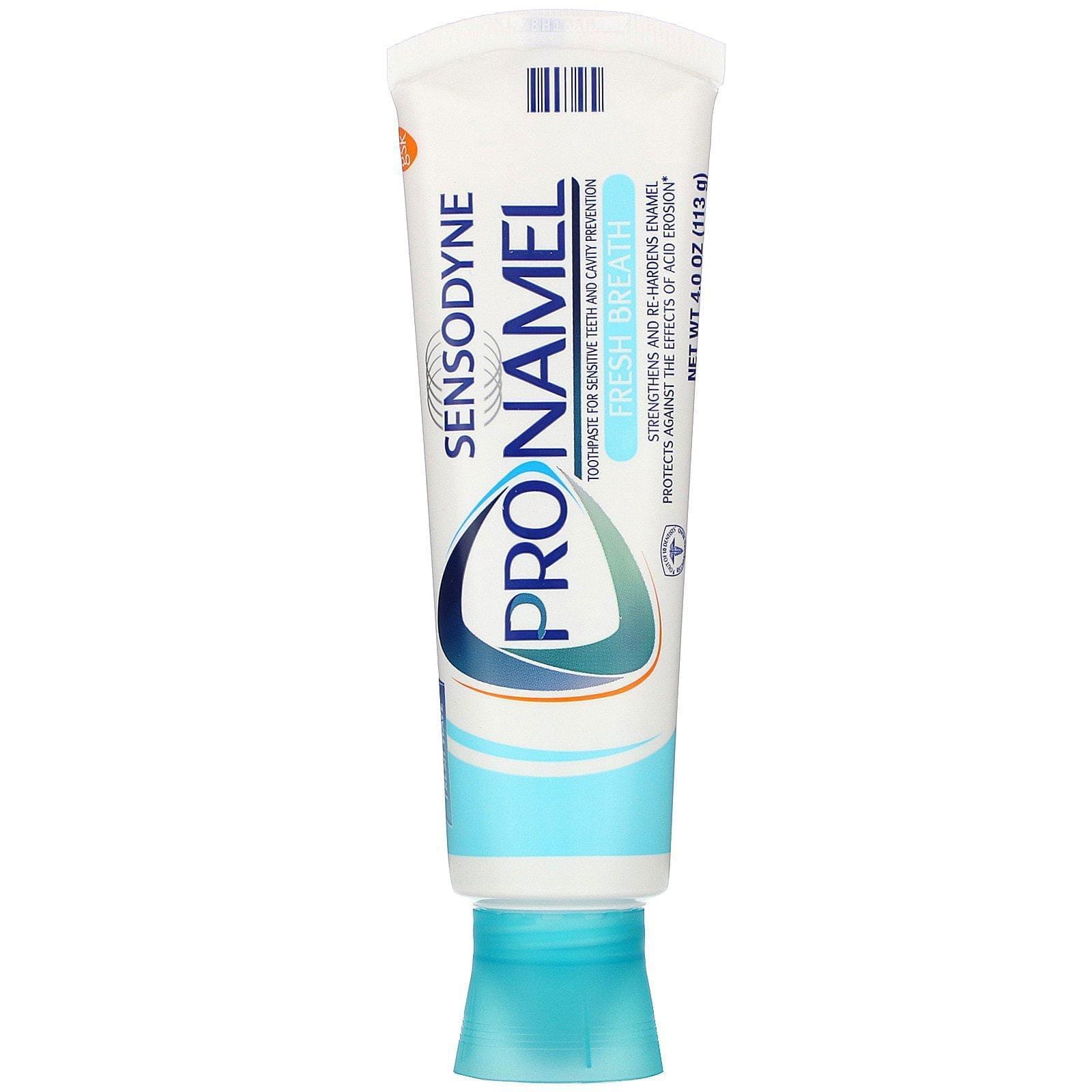 Sensodyne, ProNamel, Pasta dental para refrescar el aliento, Ola de frescura , 113 g (4,0 oz)