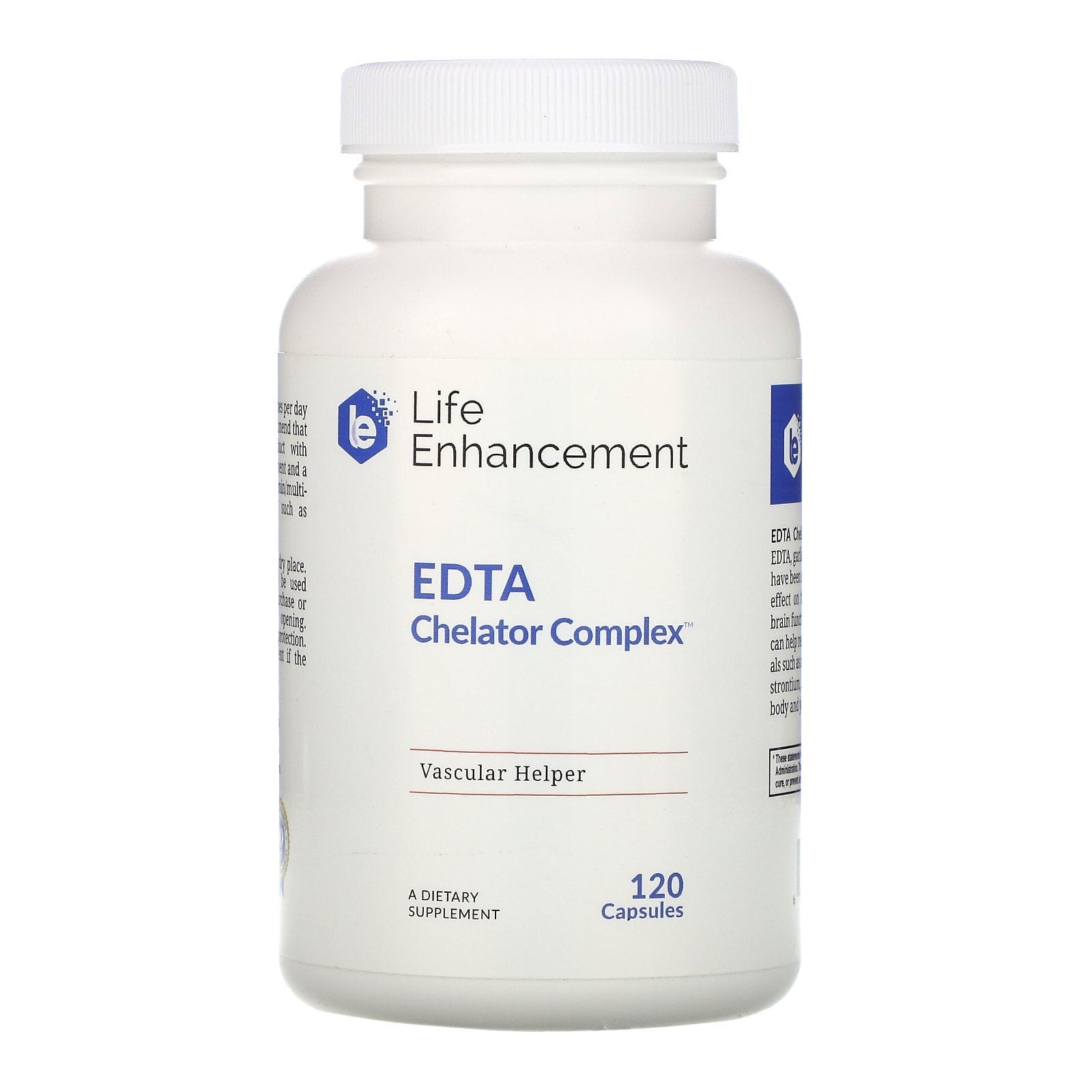 Life Enhancement, Complejo quelante EDTA, 120 cápsulas