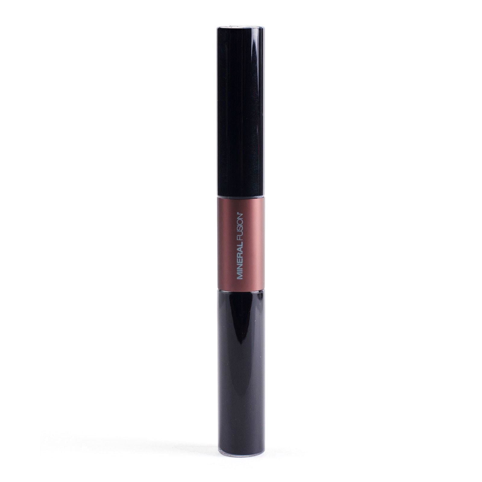 Mineral Fusion, Corrector de raíz gris para cabello, negro, 0,28 oz (8 g)
