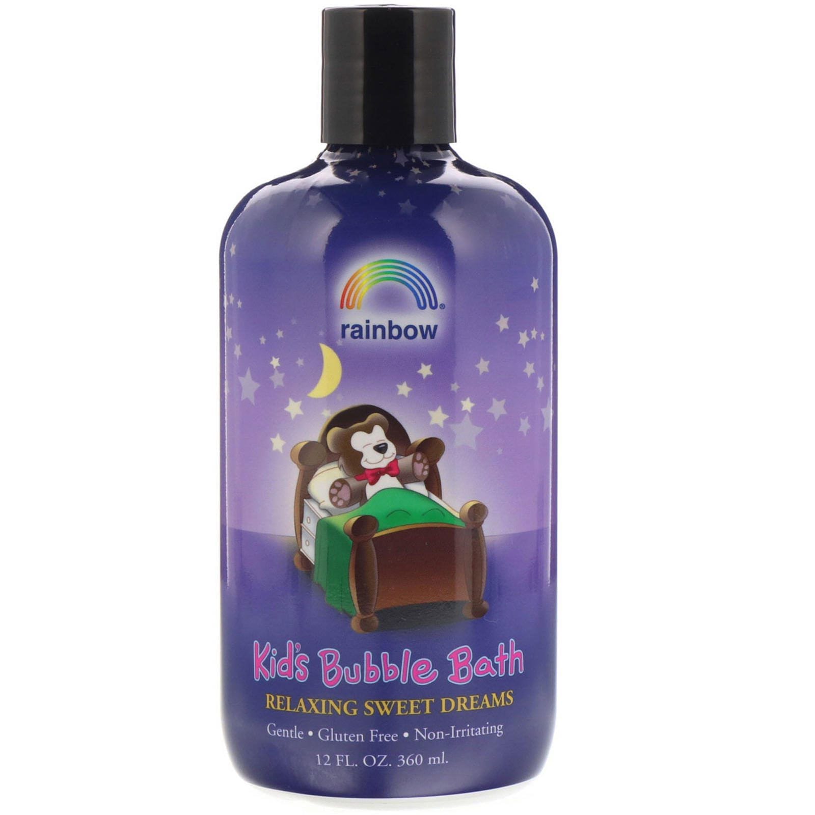 Rainbow Research, Sweet Dreams (Dulces Sueños), Baño de Burbujas para Niños, 12 fl oz (360 ml)