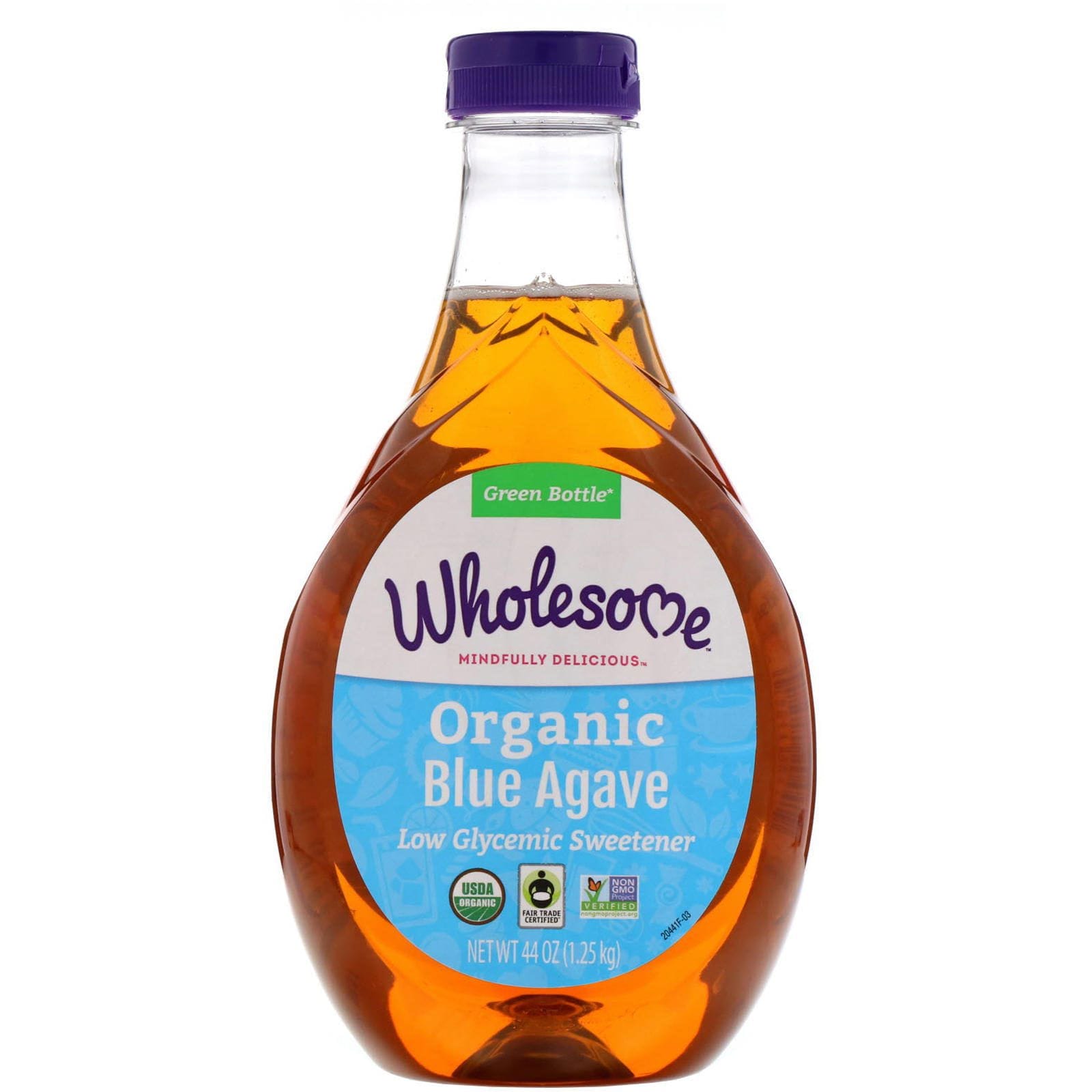 Wholesome, Agave azul orgánico, 44 oz (1.25 kg)