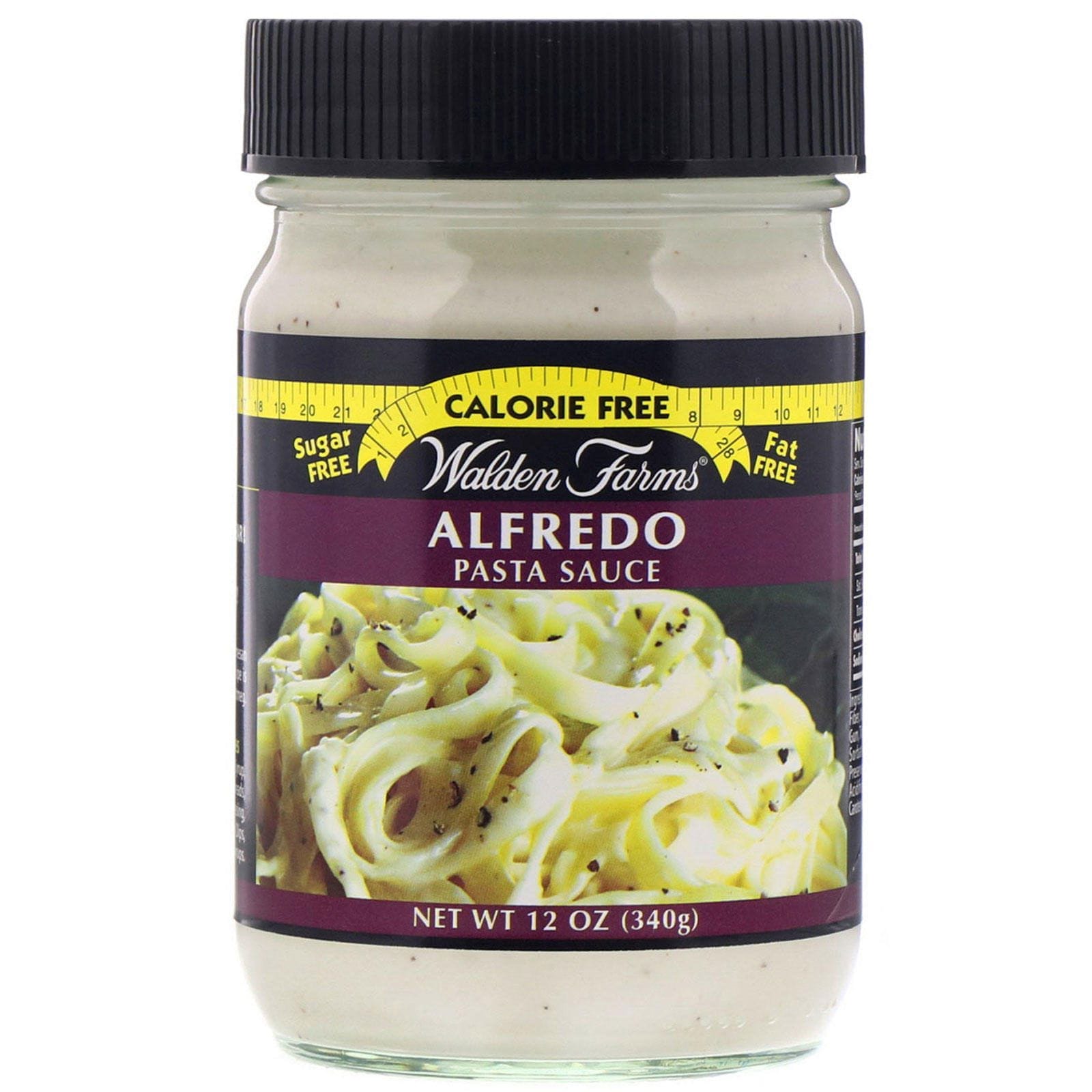 Walden Farms, Salsa para pasta Alfredo, 12 oz (340 g)