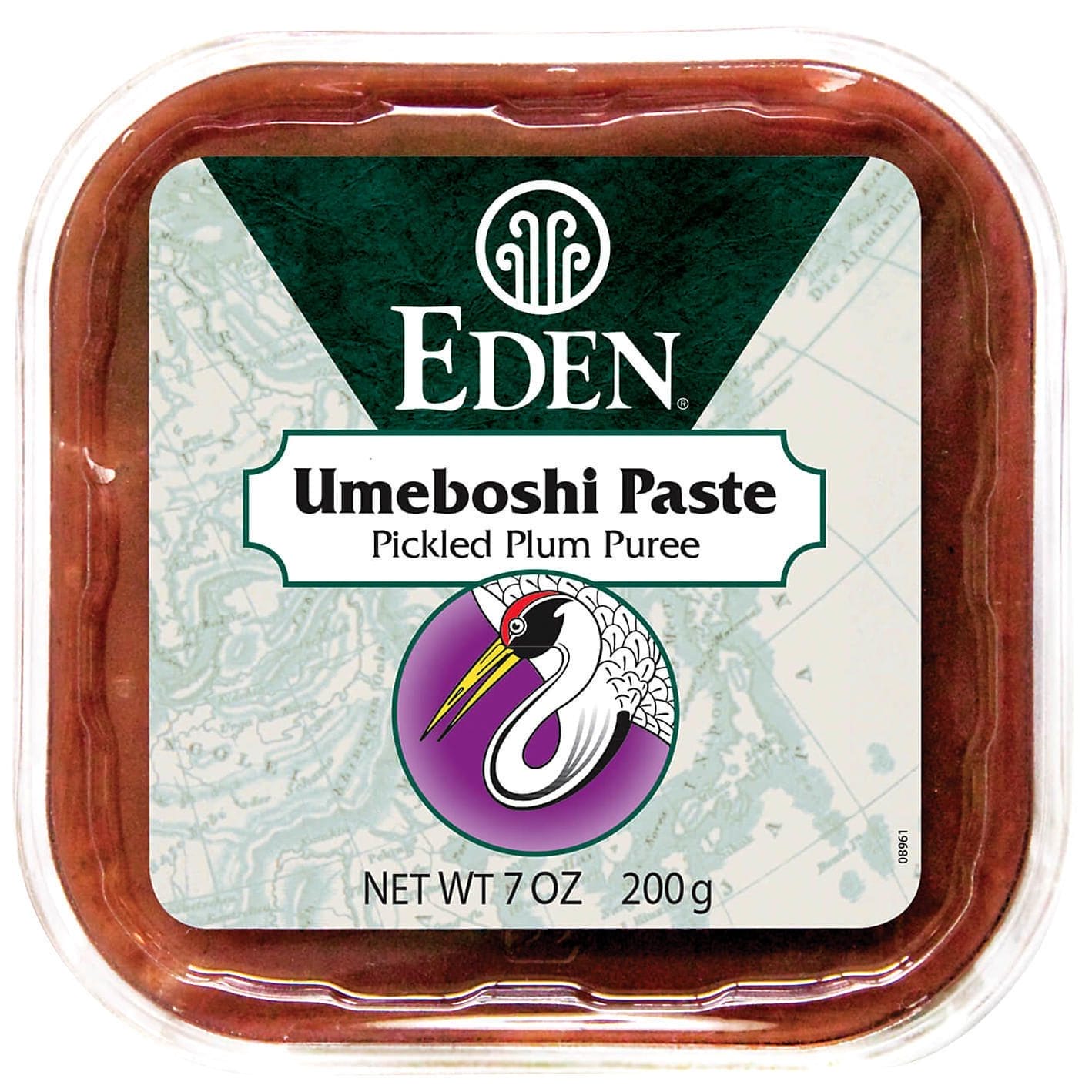 Eden Foods, Pasta Umeboshi, selecta, Puré de ciruelas en vinagre, 7 oz (200 g)