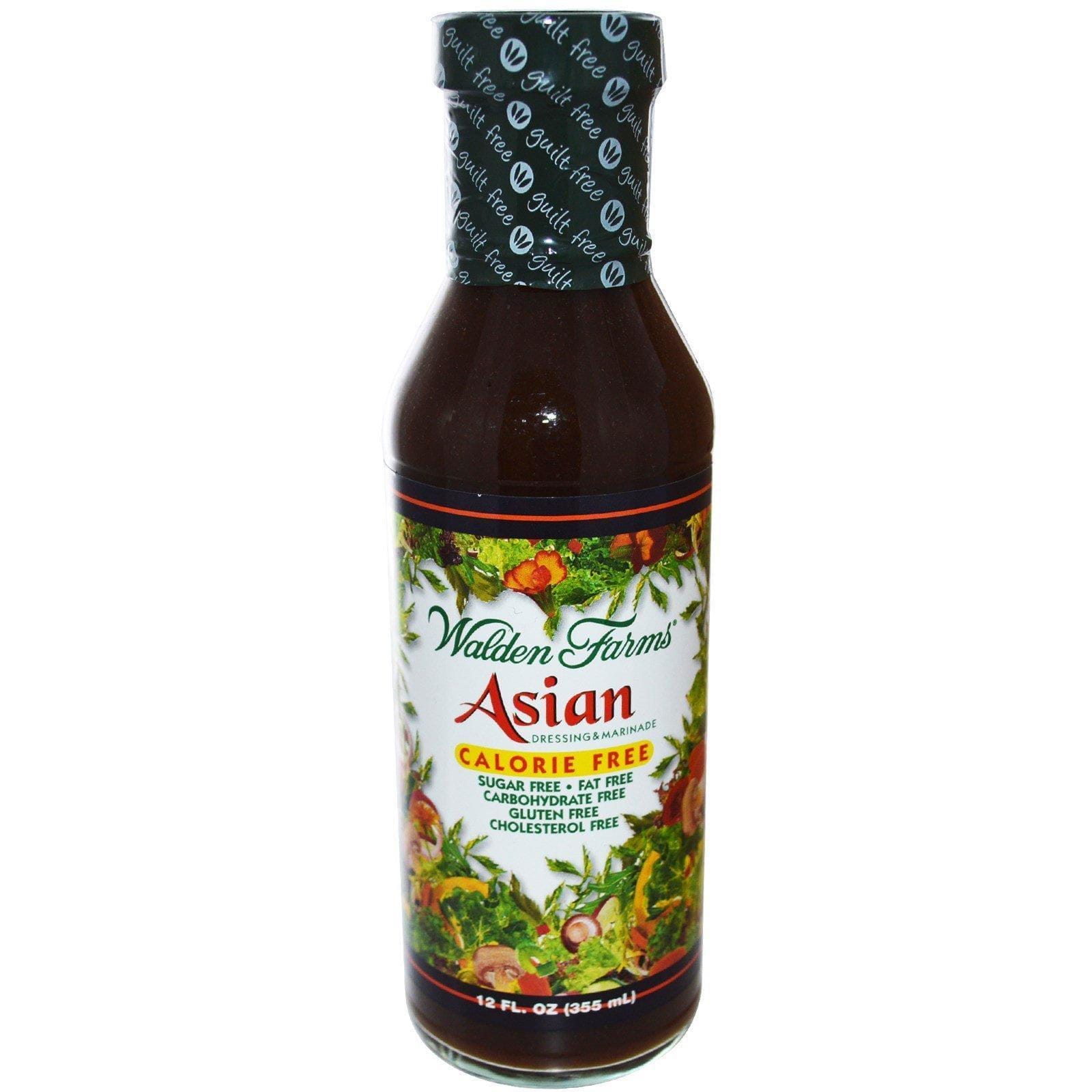 Walden Farms, Condimento y Marinada Asiática, Sin Calorías, 12 fl oz (355 ml)