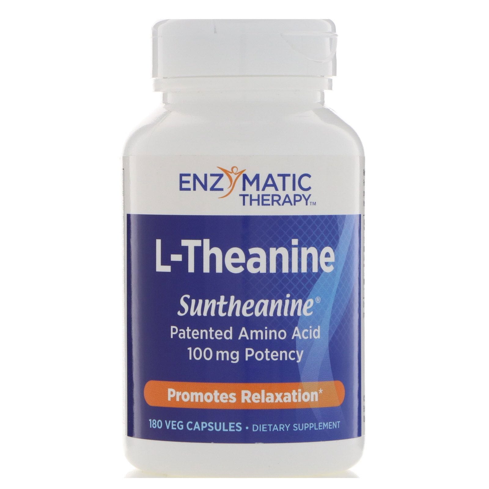Enzymatic Therapy, L-Teanina, 180 cápsulas vegetales