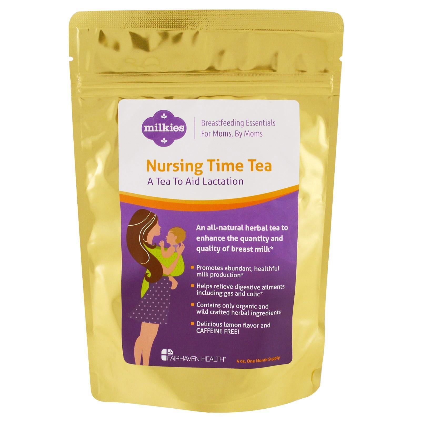 Fairhaven Health, Nursing Time Tea (té para lactancia), sabor a limón, 4 oz