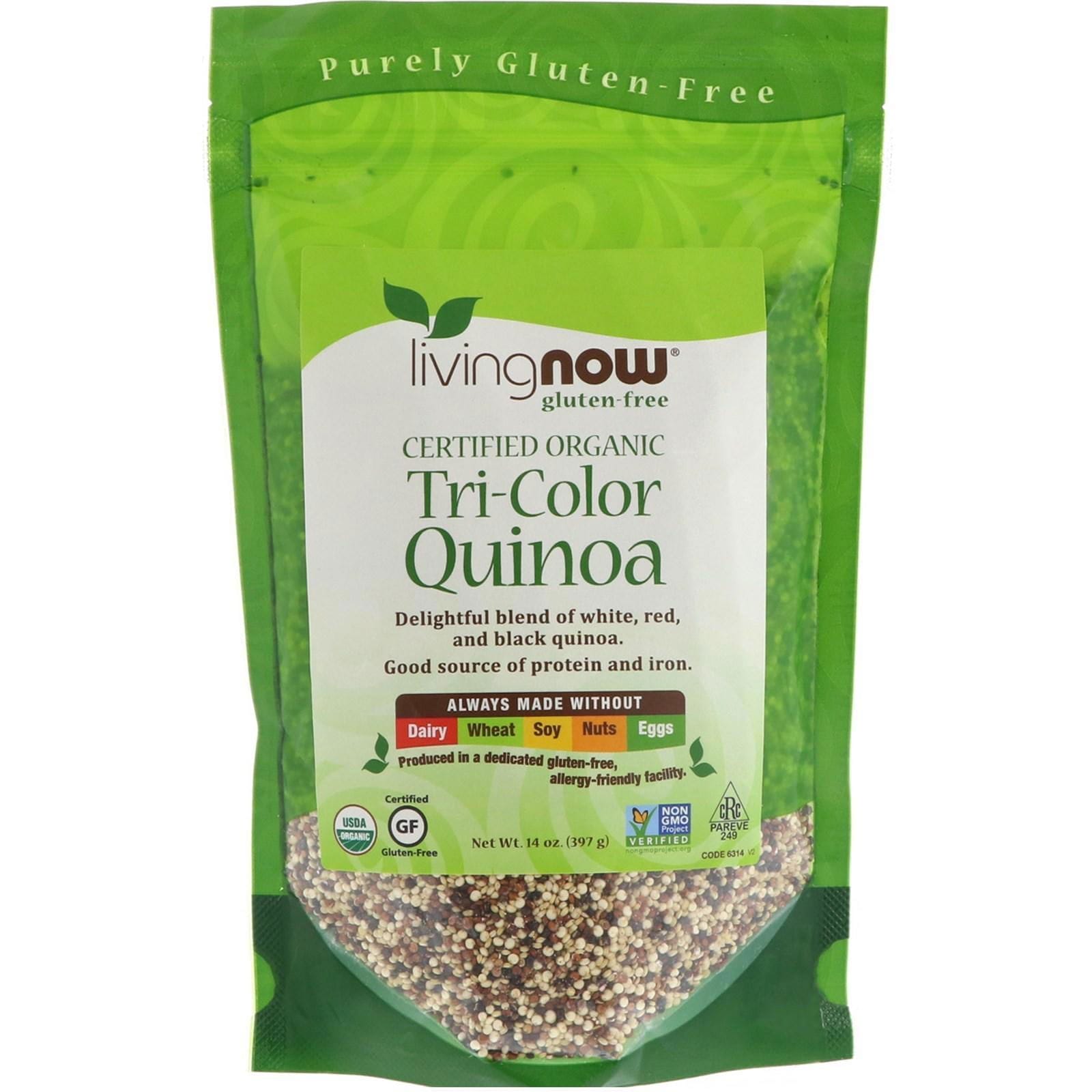 Now Foods, Tri-Color Quinoa, Organic, 14oz