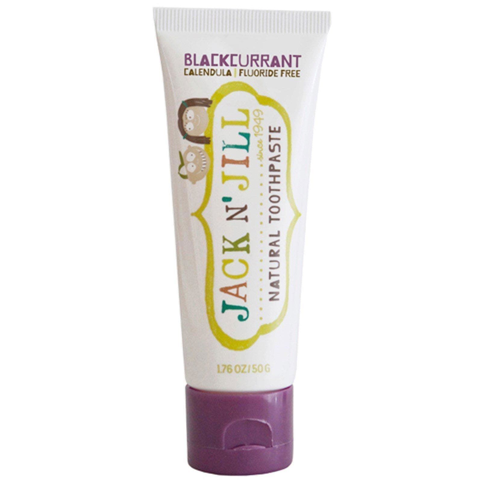 Jack n' Jill, Crema dental natural, con grosella negra orgánica certificada, 1.76 oz (50 g)