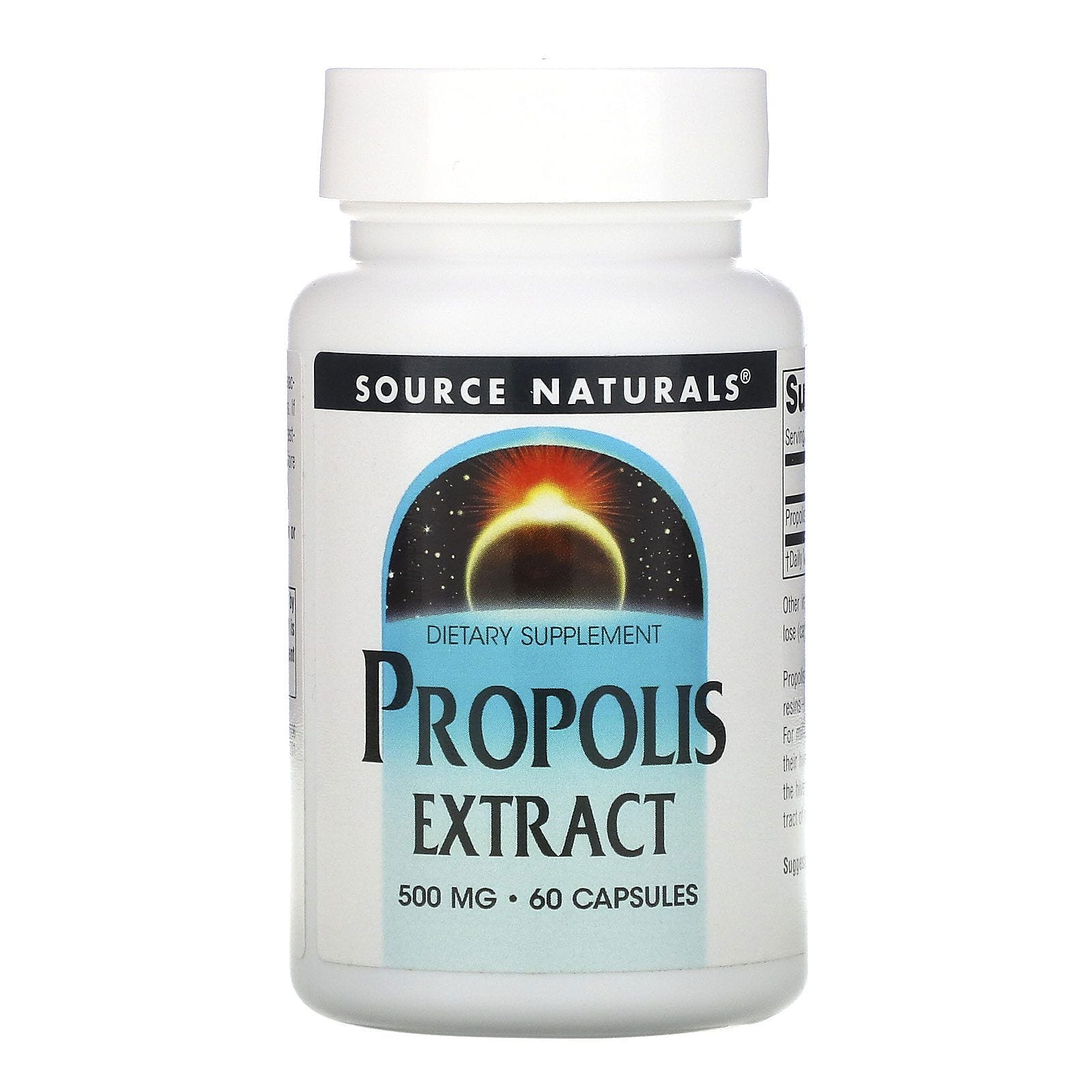 Source Naturals, Extracto de propóleo, 500 mg, 60 cápsulas