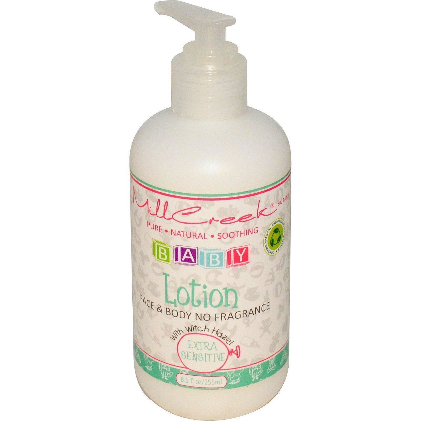 Mill Creek Botanicals, Loción para bebés con olmo escocés, Extra sensible, 8,5 fl oz (255 ml)