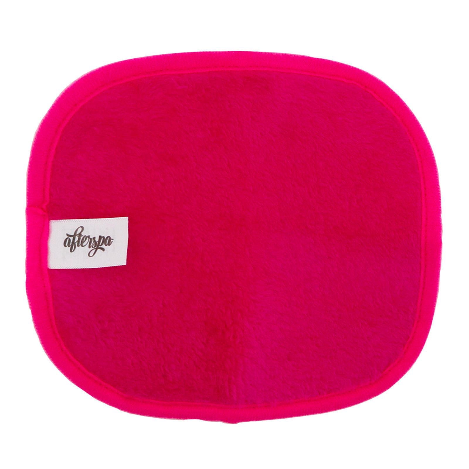 AfterSpa, Paño reusable removedor mágico de maquillaje - Mini, rosado, 1 paño