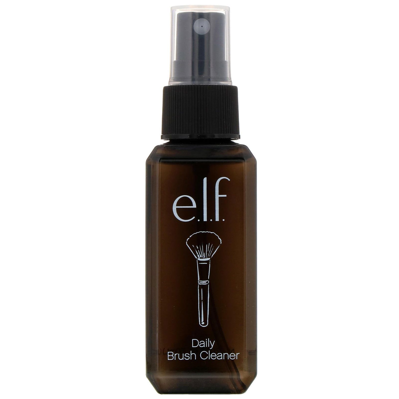 E.L.F., Limpiador diario de brochas, claro, 2,02 onzas fluidas (60 ml)