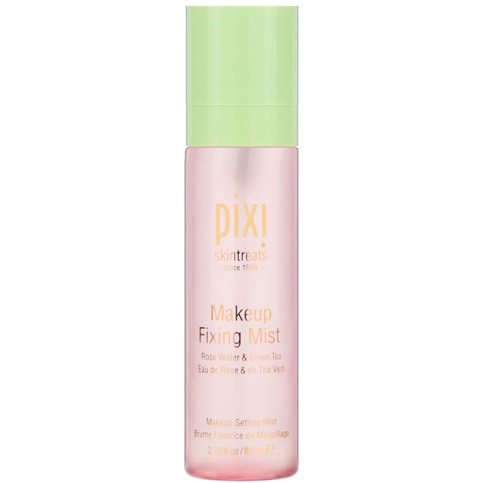 Pixi Beauty, Rocío de corrección de maquillaje, con agua de rosas y té verde, 2.7 fl oz (80 ml)