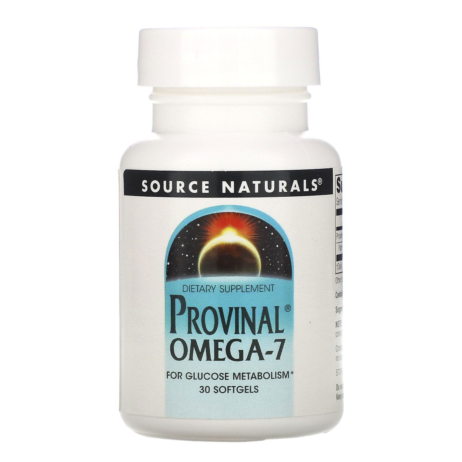 Source Naturals, Provinal, Omega-7, 30 cápsulas blandas
