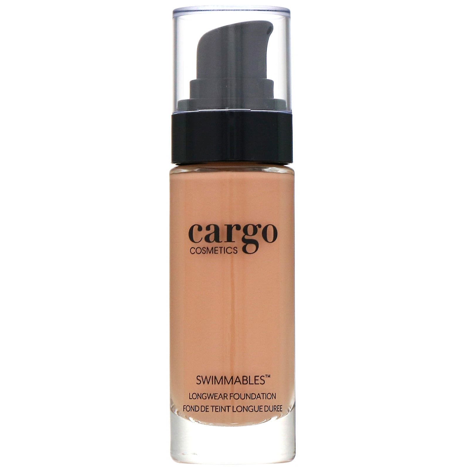 Cargo, Swimmables, Base de maquillaje de larga duración, 30, 30 ml (1 oz. líq.)