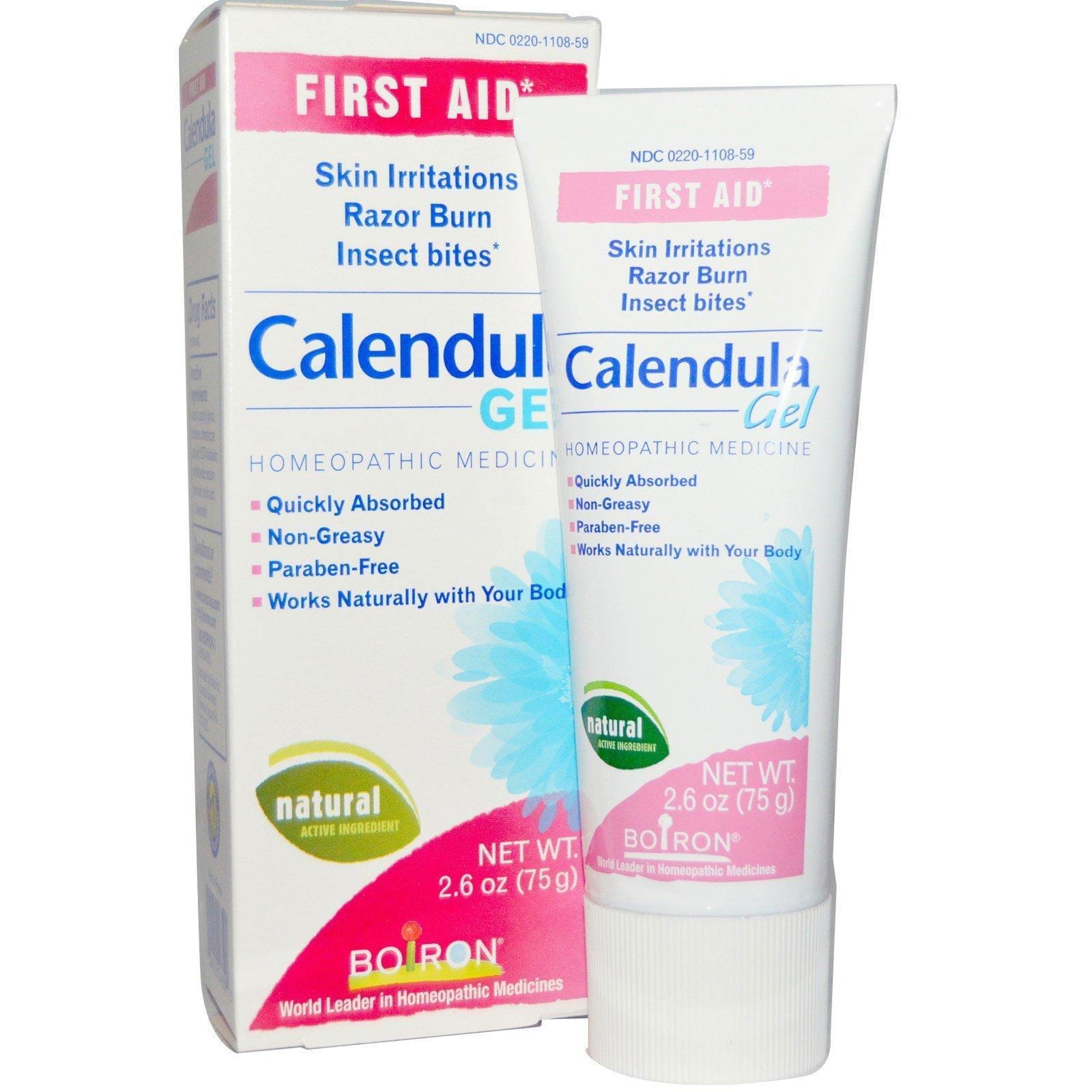 Boiron, Gel de caléndula, primeros auxilios, 2.6 oz (75 g)