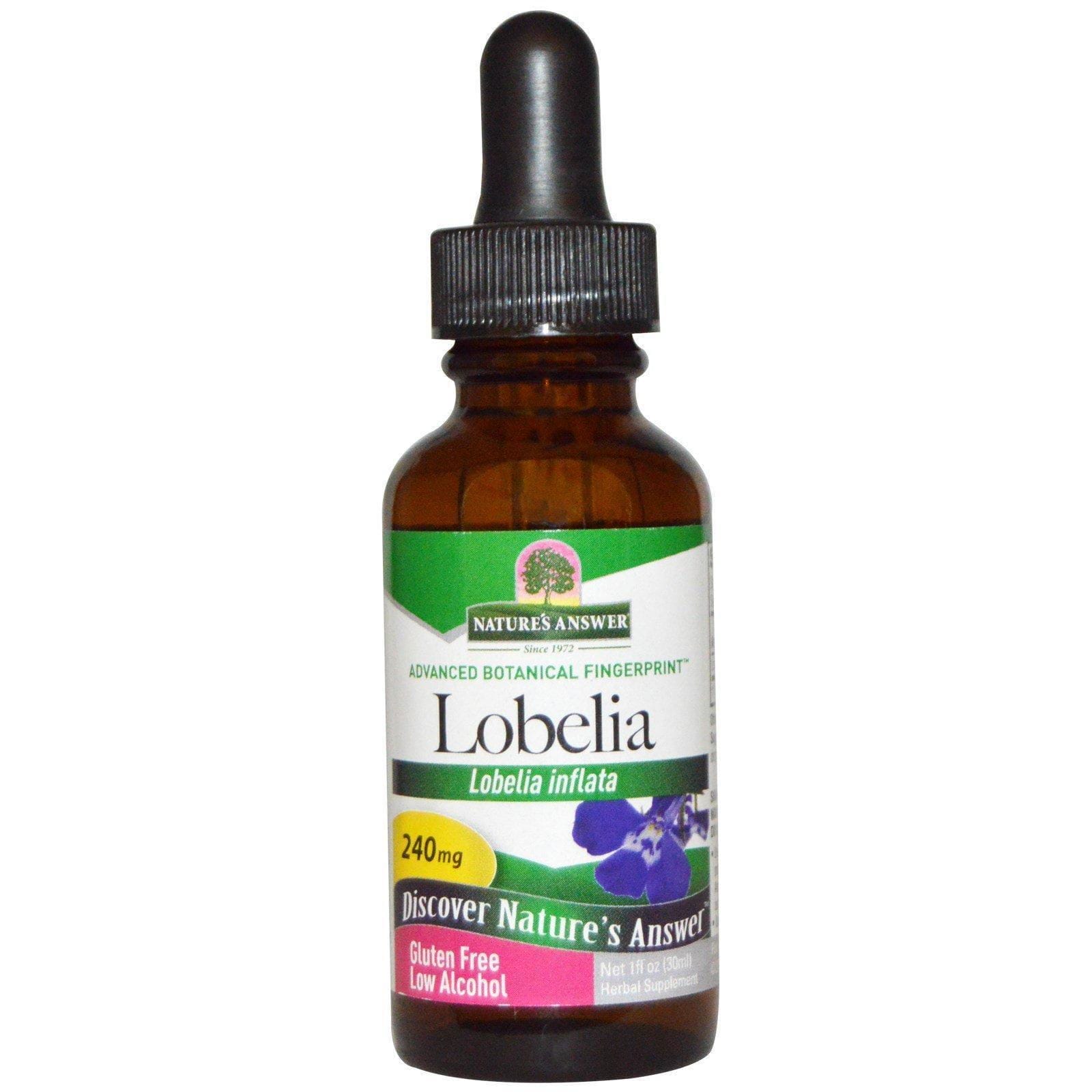 Nature's Answer, Lobelia, 240 mg, 30 ml (1 fl oz)
