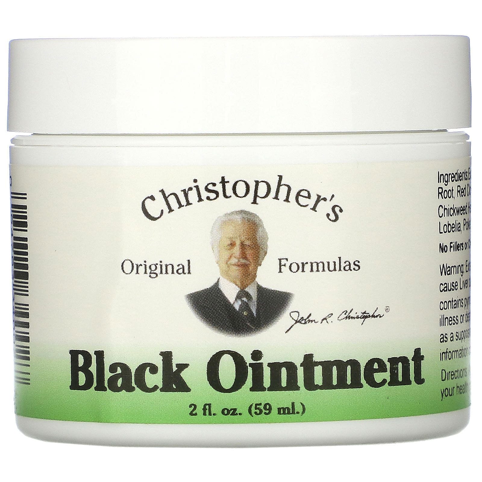 Christopher's Original Formulas, Ungüento negro, antiinflamatorio, 2 fl. Oz (59 ml)