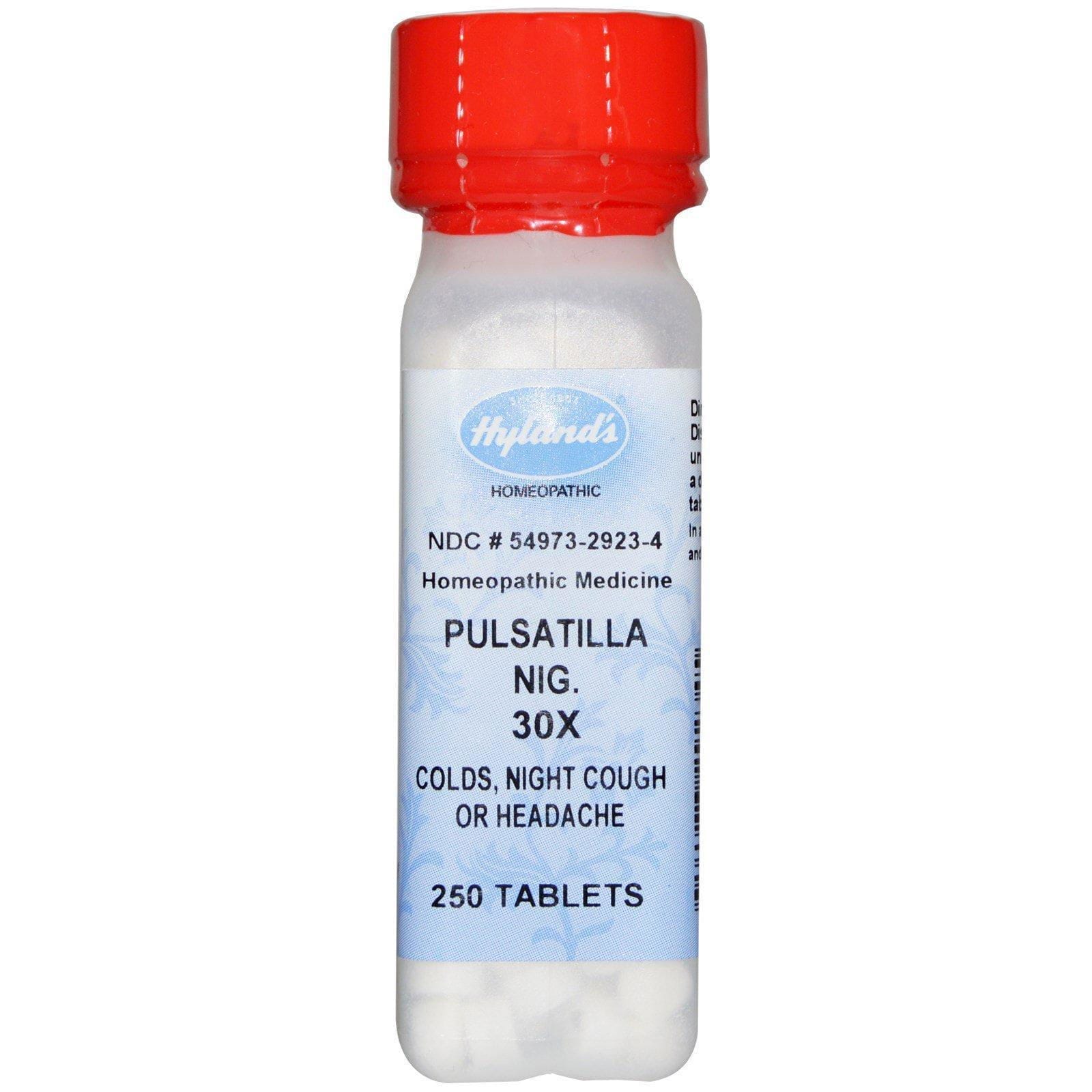 Hyland's, Pulsatilla Nig. 30X, 250 tabletas