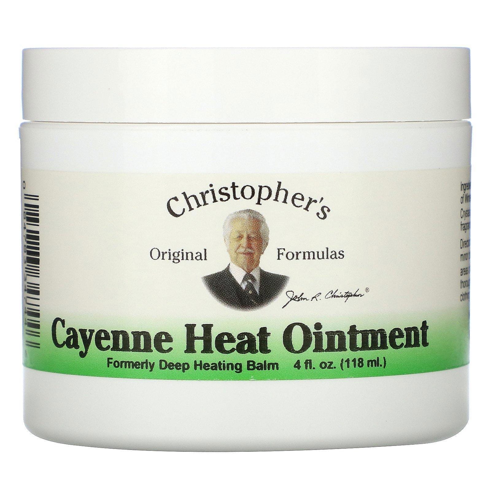 Christopher's Original Formulas, Pomada calor Pimentón, 4 fl oz (118 ml)