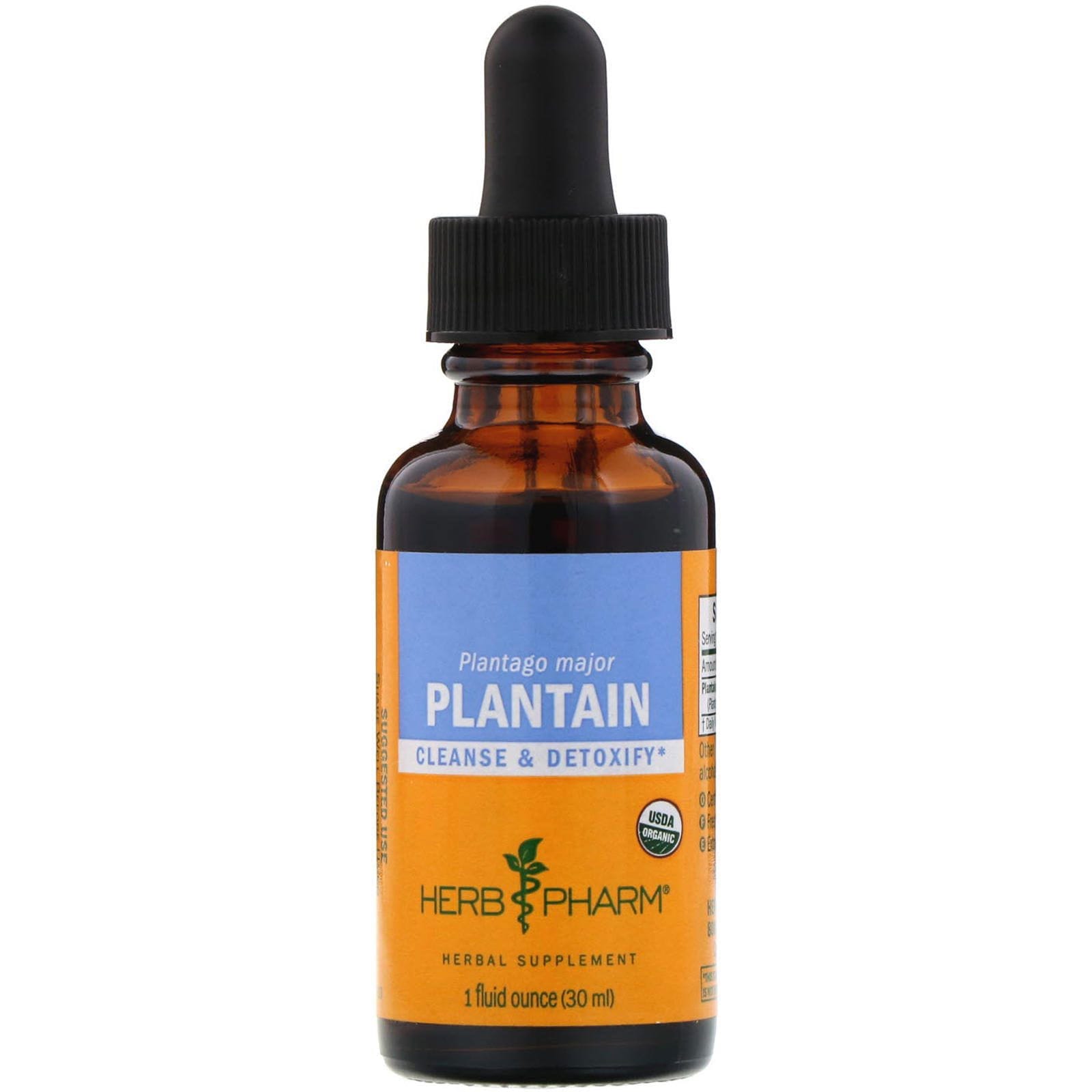 Herb Pharm, Plátanos, Hojas Frescas, 1 fl oz (30 ml)