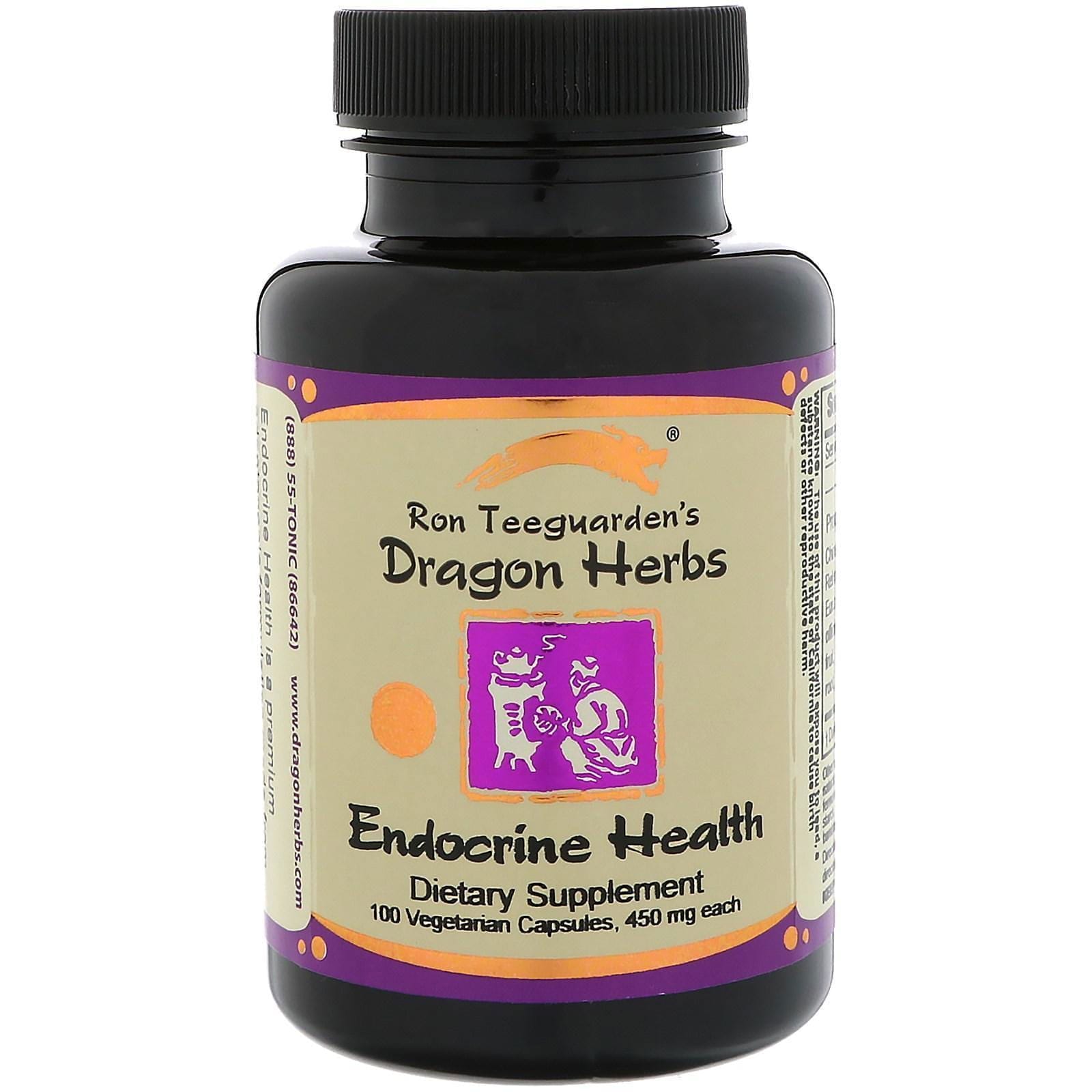 Dragon Herbs, Salud Endocrina, 450 mg, 100 cápsulas vegetales