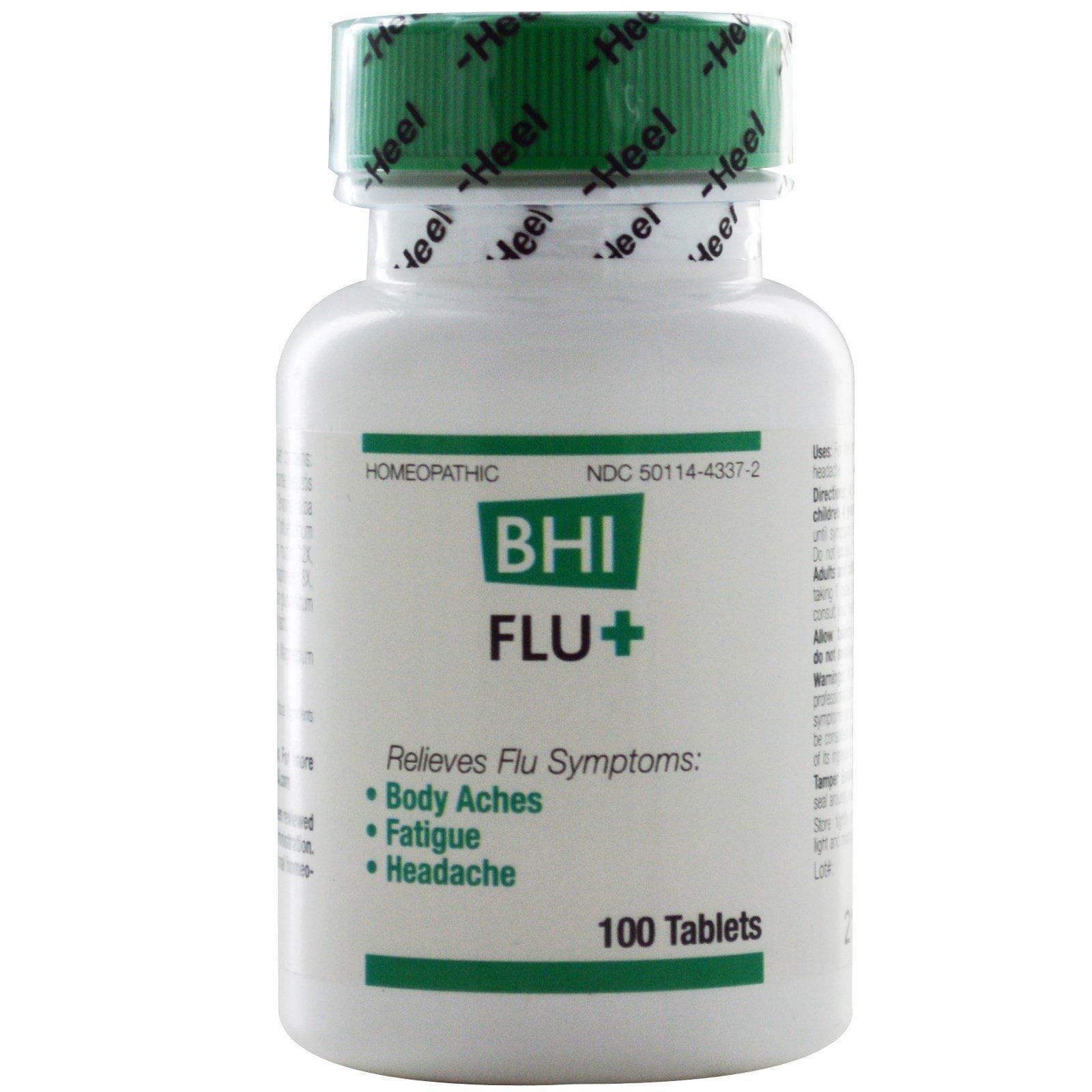 MediNatura, BHI Flu +, 100 tabletas