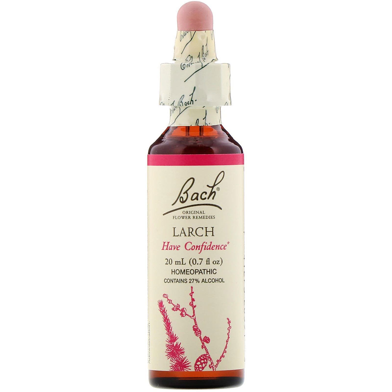 Bach, Original Flower Remedies, Larch, 0.7 fl oz (20 ml)