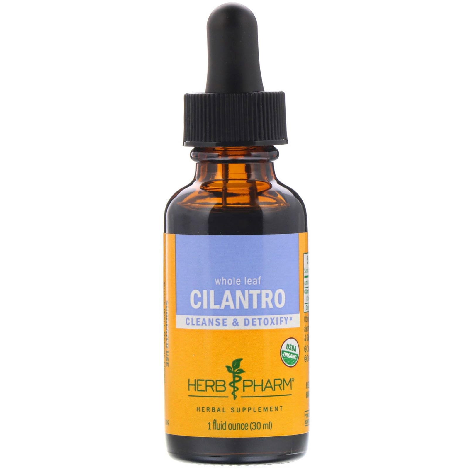 Herb Pharm, Cilantro, Todo Hojas, 1 fl oz (30 ml)