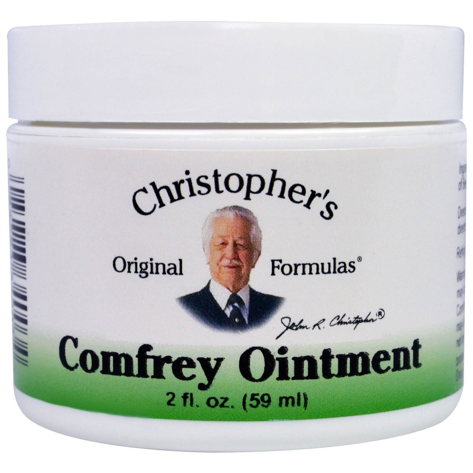 Christopher's Original Formulas, Comfrey Ointment (ungüento), 2 fl oz (59 ml)