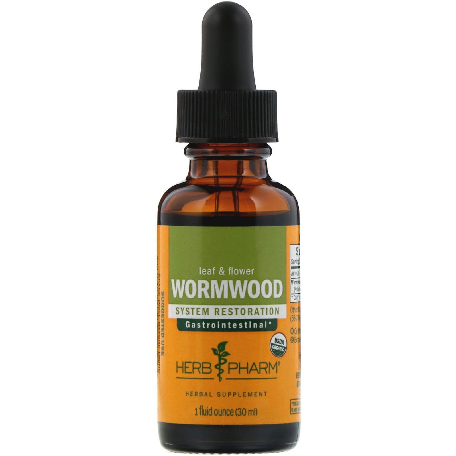 Herb Pharm, Wormwood, Hojas y Flores, 1 fl oz (30 ml)