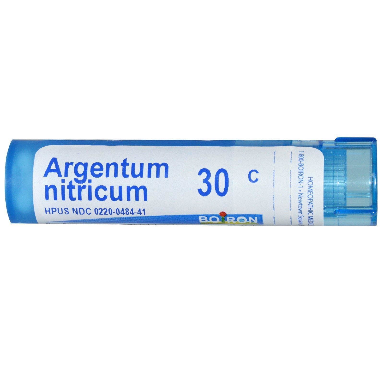 Boiron, Single Remedies, Argentum Nitricum, 30C, aprox. 80 gránulos