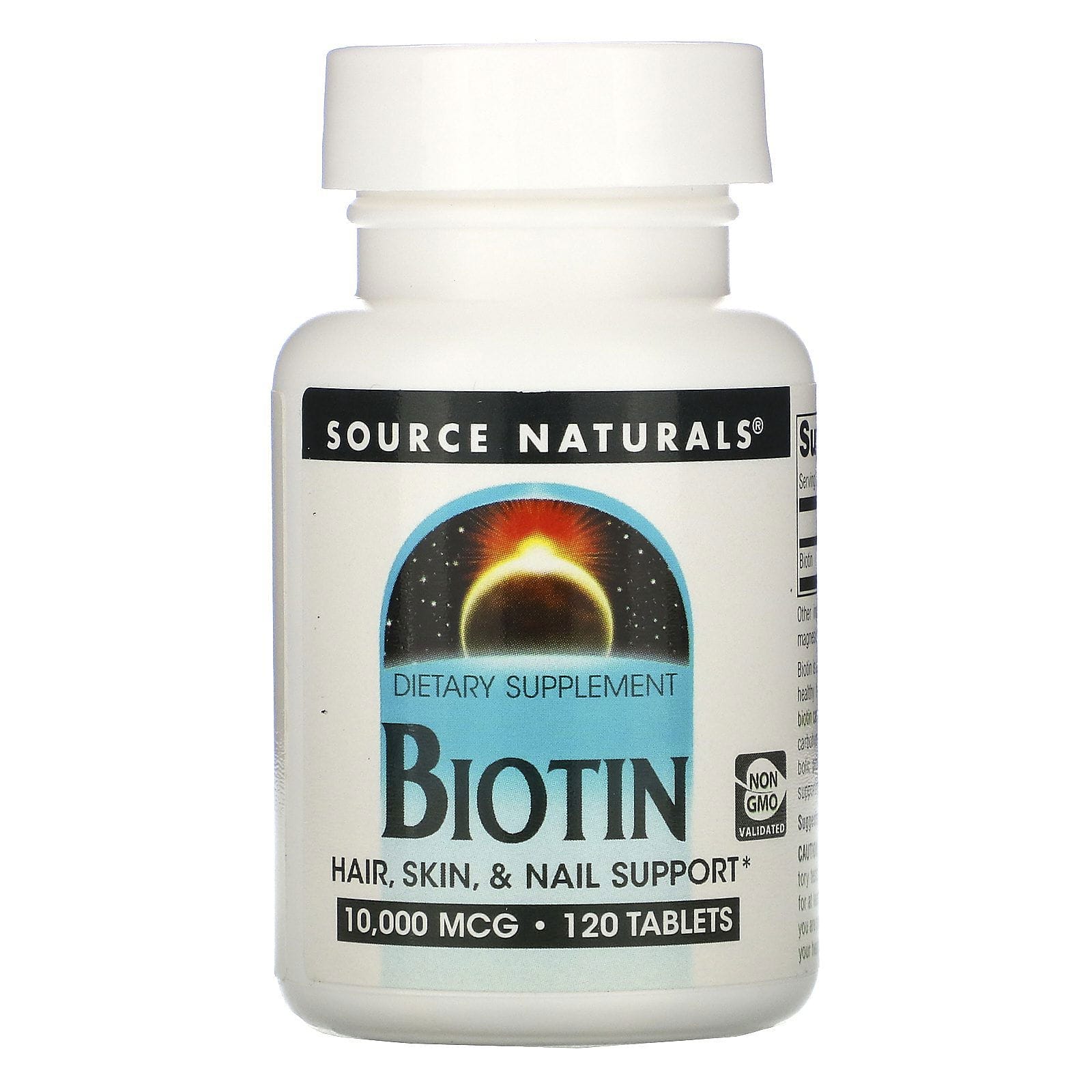 Source Naturals, Biotina, 10,000 mcg, 120 tabletas