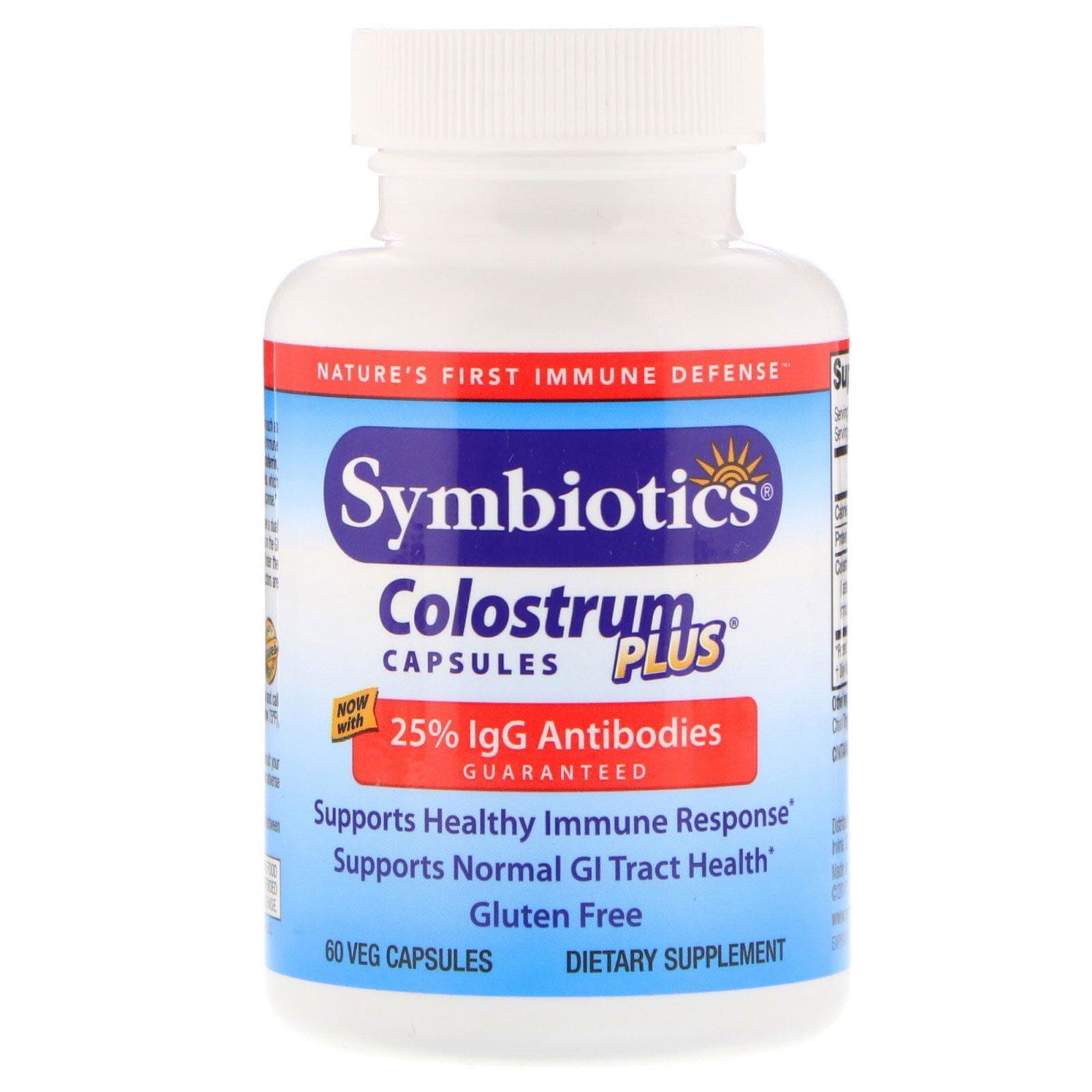 Symbiotics, Calostro Plus, 60 cápsulas