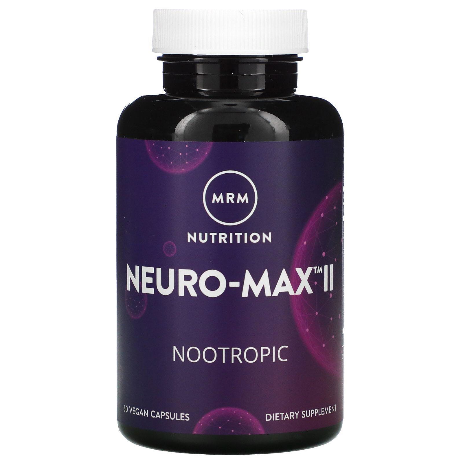 MRM, Neuro-Max II, 60 Cápsulas Veganas