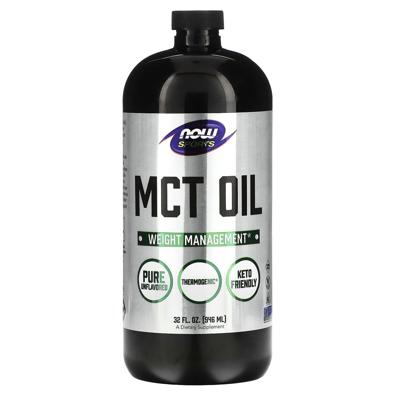 NOW Foods, Sports, Aceite de MCT, 946 ml (32 oz. Líq.)