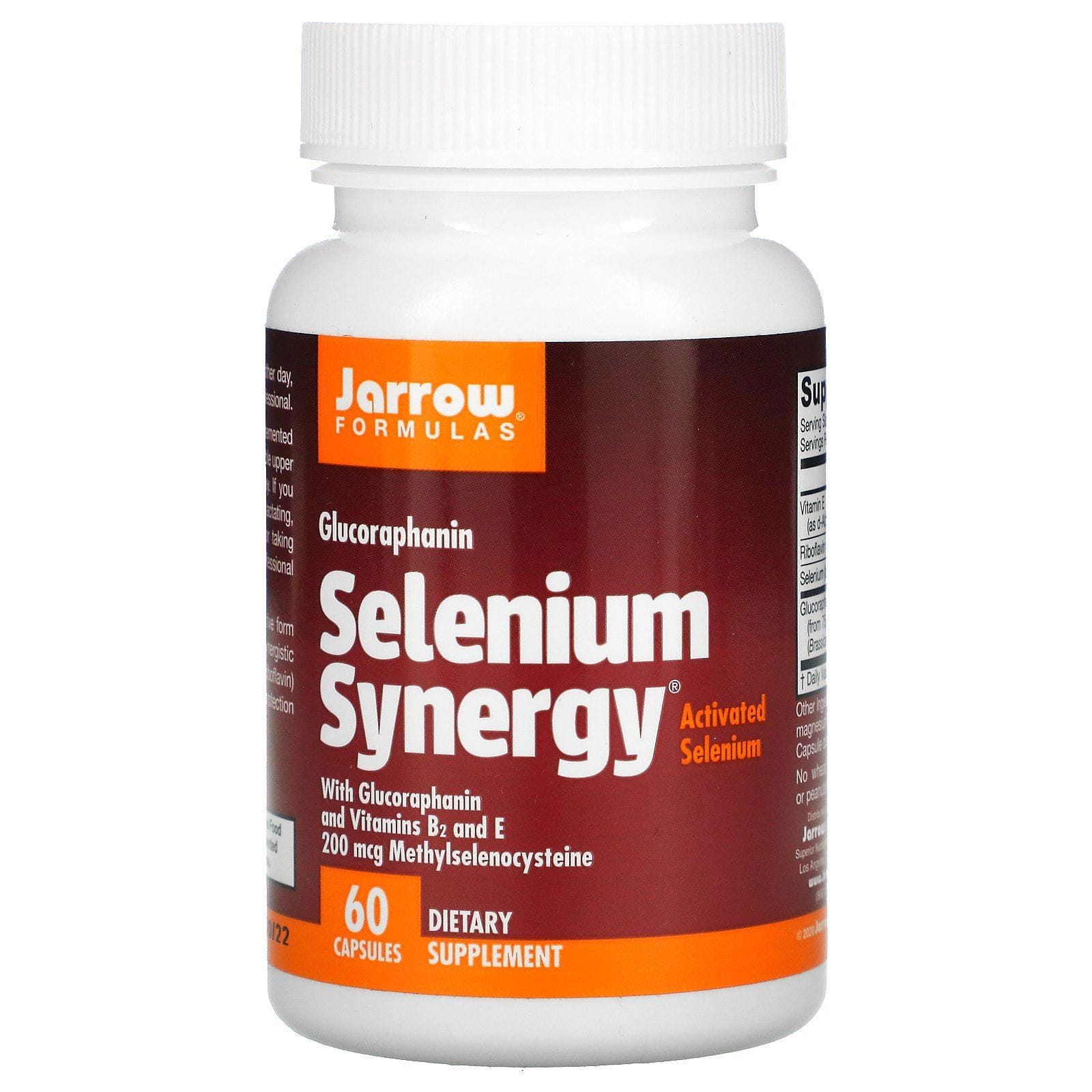 Jarrow Formulas, Selenium Synergy, Selenio, 60 cápsulas
