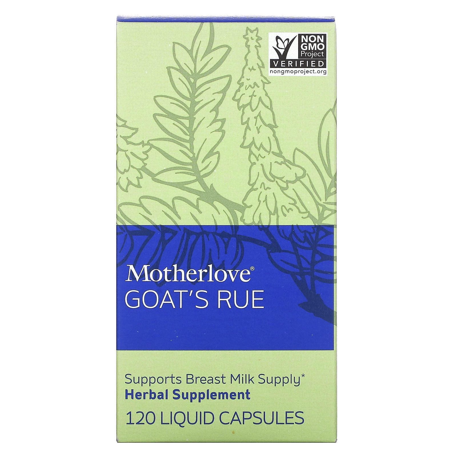 Motherlove, Goat's Rue, 120 cápsulas líquidas