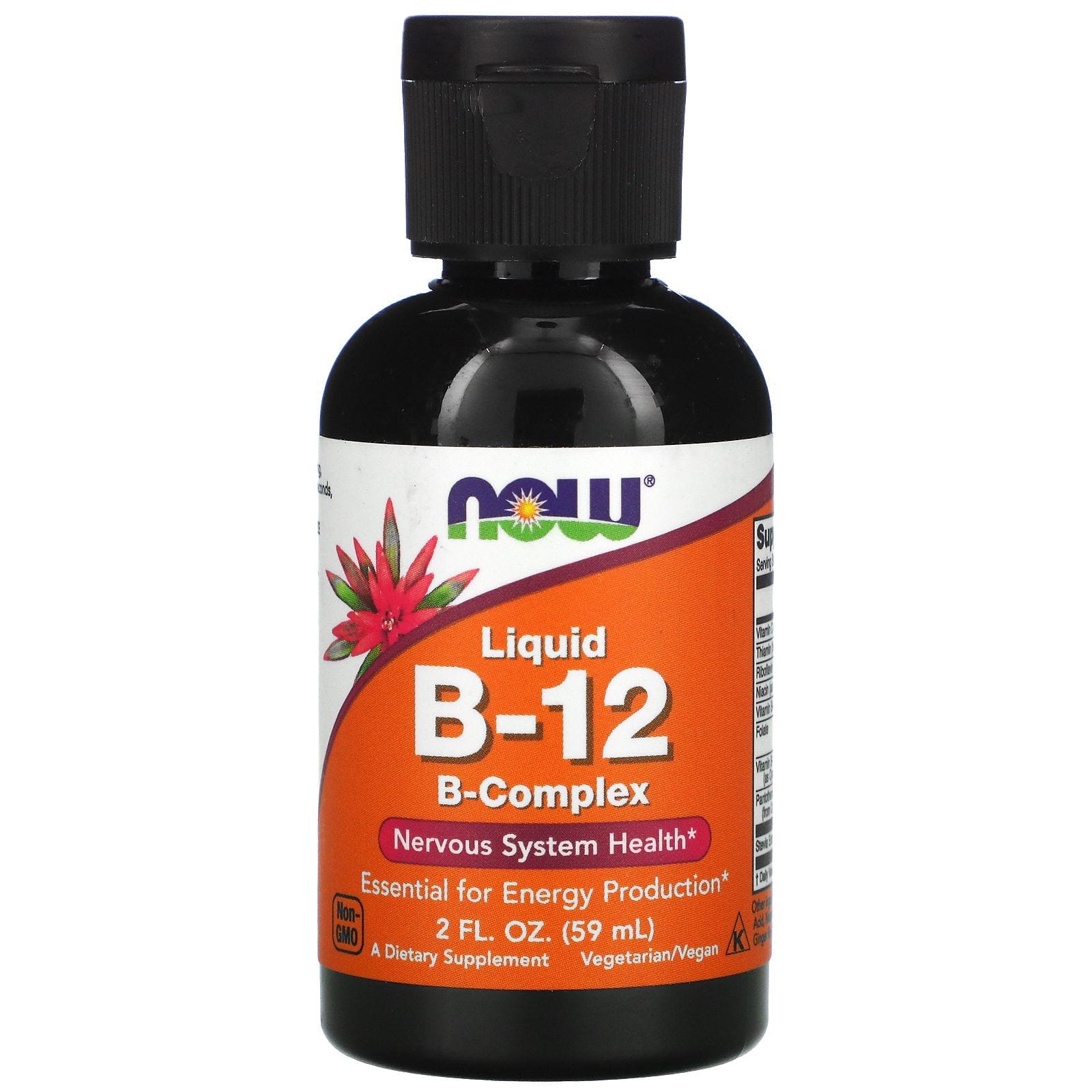 Now Foods, B-12 Líquida, Complejo B, 2 fl oz (59 ml)