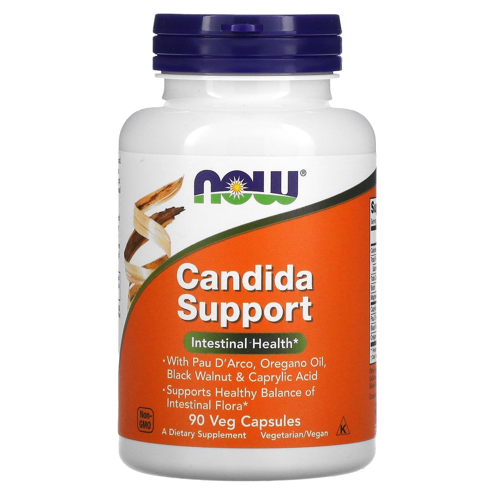 NOW Foods, Refuerzo para la cándida, 90 cápsulas vegetales