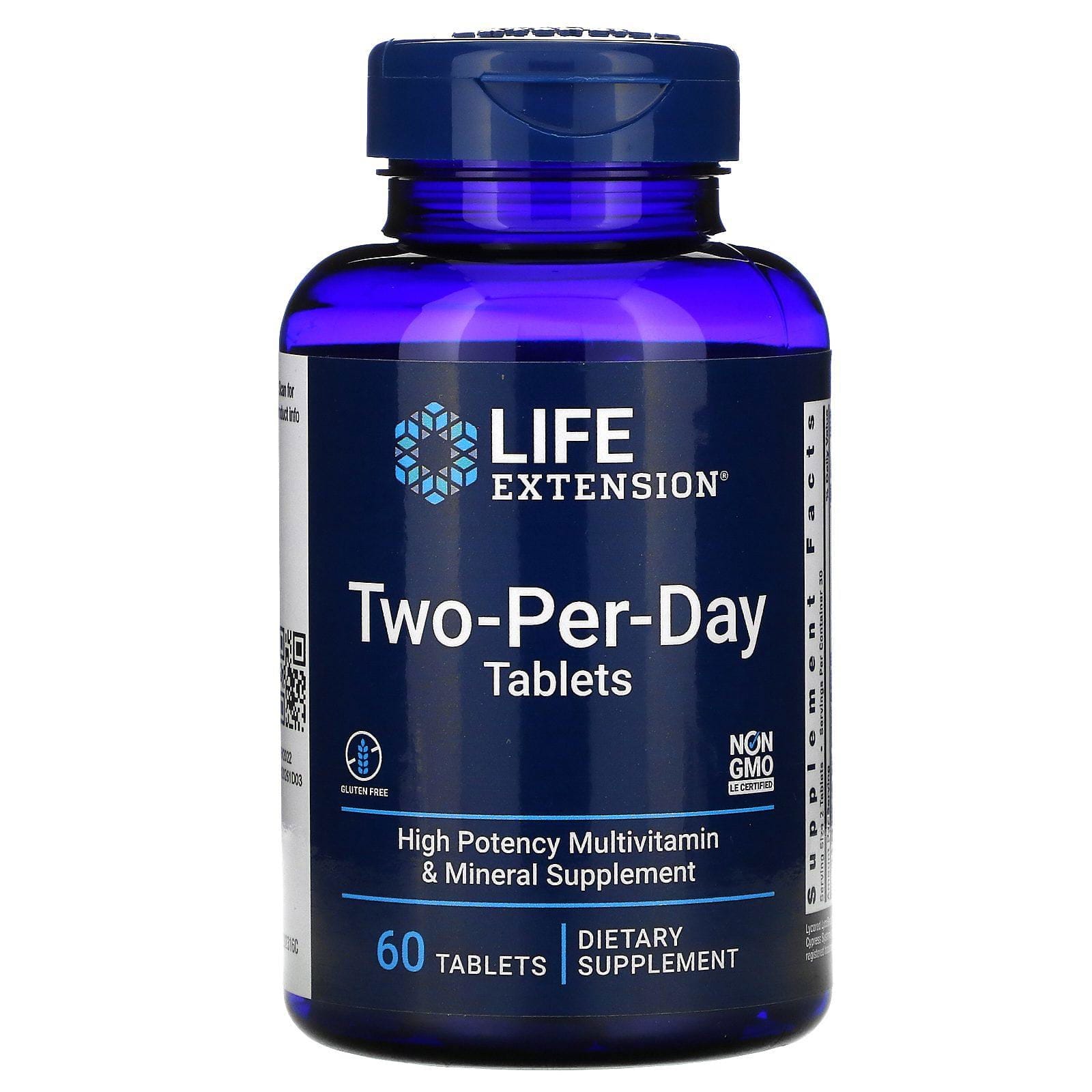 Life Extension, Comprimidos Dos al Día, 60 comprimidos