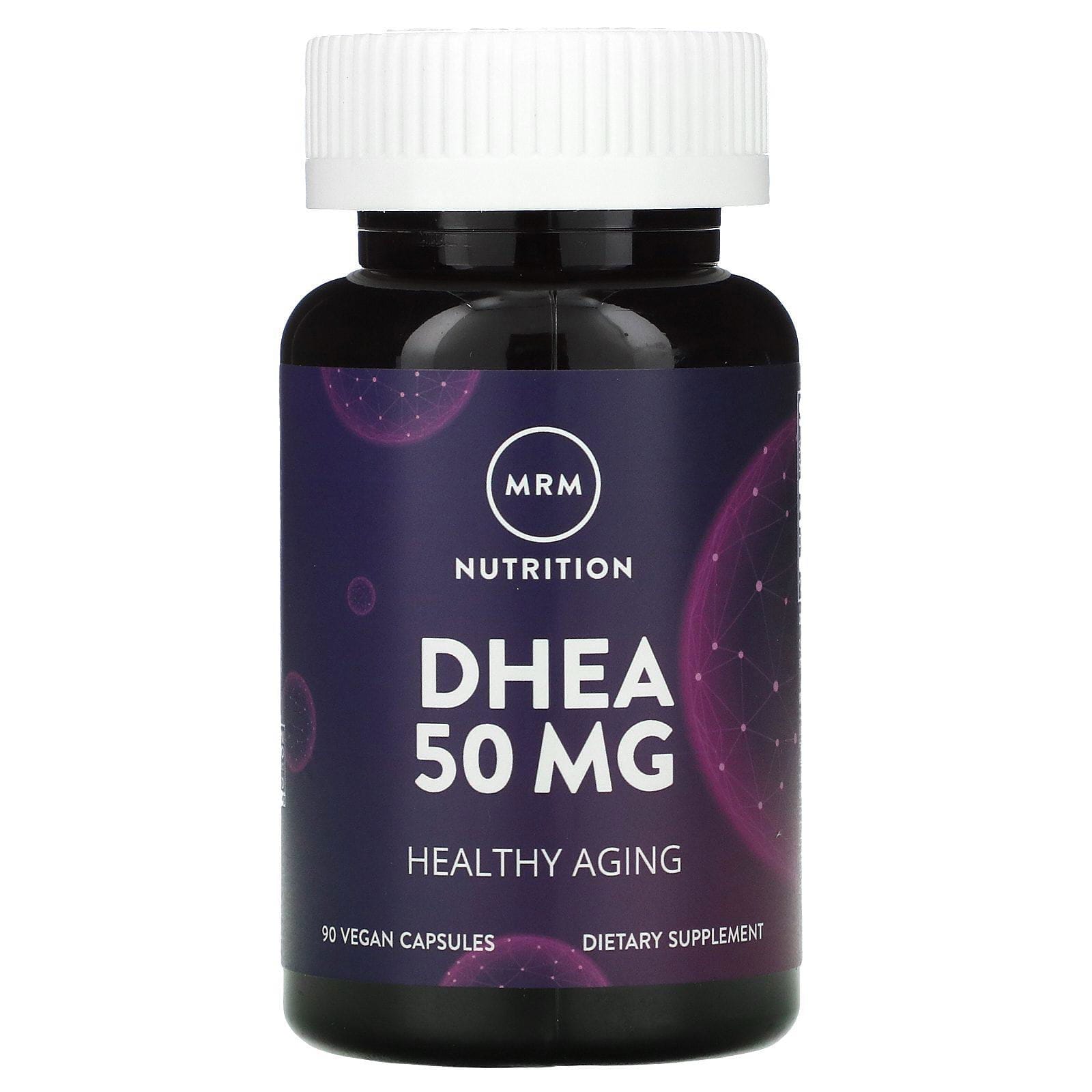 MRM, DHEA, 50 mg, 90 cápsulas veganas