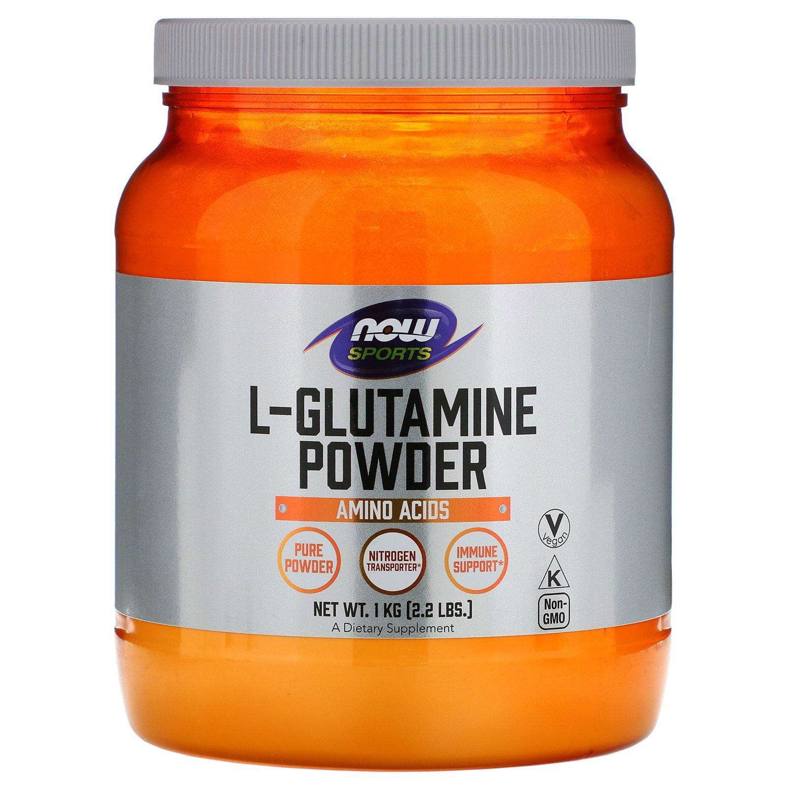 Now Foods, Deportes, L-Glutamina en polvo, 35,3 oz (1 kg)