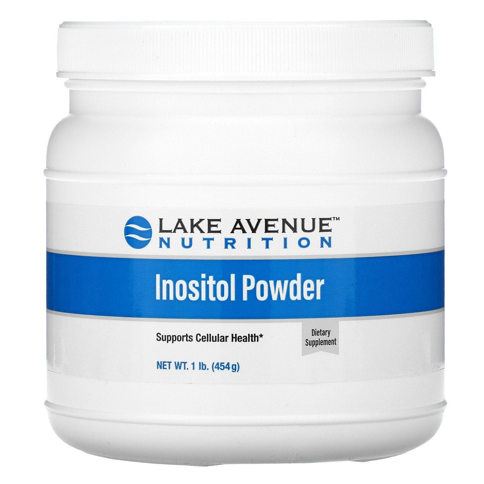 Lake Avenue Nutrition, Inositol en polvo, Sin sabor, 454 g (16 oz)